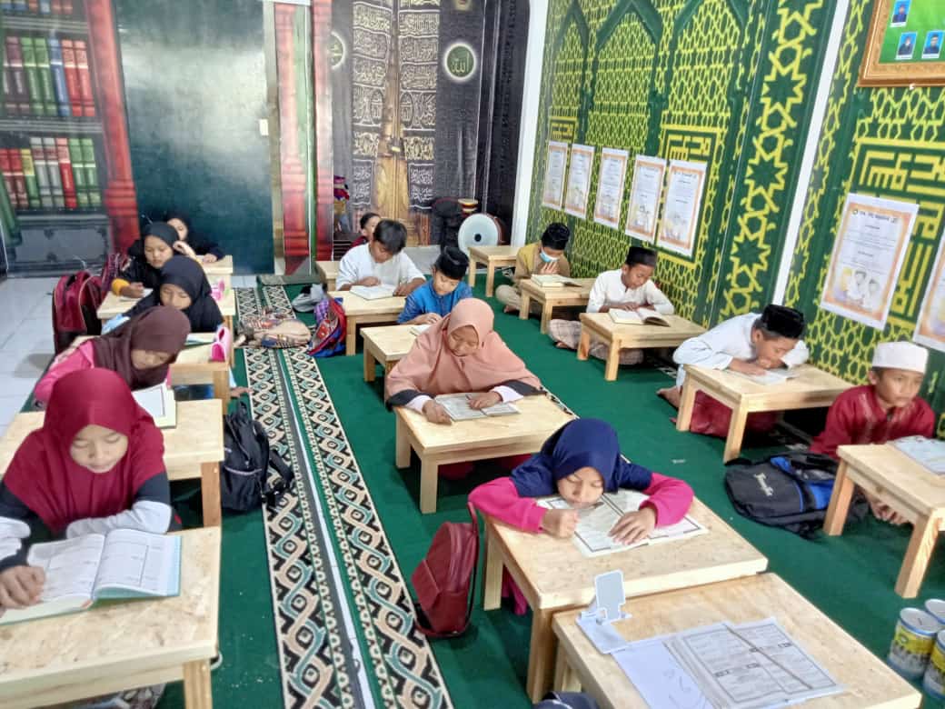 Suasana pembelajaran di TPQ